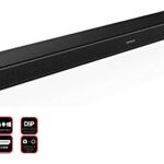 Aiwa HE-888BT Sound bar Speaker/ultra slim 50mm height, Dual surface acoustic metal grill with designer slotted pattern, Includes Wall Brackets 8