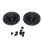 ciciglow Woofer Diaphragm,DIY Woofer Diaphragm Subwoofer Passive Radiator Booster Speaker Replacement Kit Diaphragm