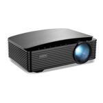 FJKMNFD Full 4K 1920x1080P LCD 9.0 LED Home Theater Video Projector Beamer for Smartphone Tablet