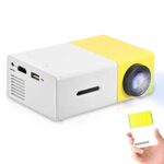 Mini Projector, Portable LED Projector for Home Cinema Theater, Supports USB/TF/HDMI/AV Interface, Pocket Projectors for Smartphone Indoor/Outdoo