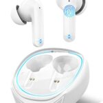 Wireless Earbuds, Bluetooth 5.3 Headphones with 4 Mic Hi-Fi Stereo, 40H Playtime Wireless Earphones, 50ms Low Latency Ear Bud, Sport Noise Cancel