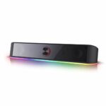 Redragon GS560 Adiemus RGB Desktop Soundbar, 2.0 Channel Computer Speaker with Dynamic Lighting Bar Audio-Light Sync/Display, Touch-Control Backl