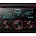 Pioneer FH-S820DAB 2-DIN CD Tuner with DAB/DAB+, Bluetooth, multi colour illumination, USB, Spotify, Pioneer Smart Sync App and compatible with A