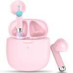 Jxrev Wireless Earbuds, Bluetooth 5.3 Headphones HI-FI Stereo, Wireless Earphones 35H Playtime Type-C Charging, In Ear Headphones with CVC 8.0 No