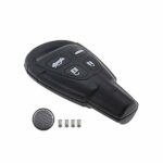Key Fob Case Repair Kit, Compatible with SAAB 9-3 2003-201, 9-5 2003-2011 Remote Key - 4 Button (Uncut Blade)