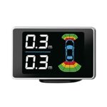 VALEO Beep and Park Parking Assistance Kit with 8 Sensors and LCD Display - Front and Rear Mounting 632202