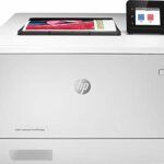 HP Colour LaserJet Pro M454dw Printer, White