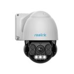 Reolink 4K PTZ PoE Home Security Camera Outdoor with Spotlights, Person/Vehicle/Pet Detection, 5X Optical Zoom, 360° Pan 90° Tilt Color Night Vis