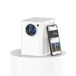 QIAOLET Projector Native 1080P,Mini Projector with WiFi and Bluetooth,Full HD Home Projector,Andriod OS 9.0,Movie Projector for iPhone,Portable P