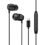 PALOVUE USB C Headphones for Samsung Galaxy S23 S22 Ultra S21 FE S20 A54 A53, in-Ear Type C Earbuds Magnetic Earphones with Microphone Compatible