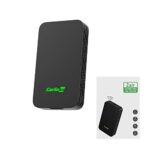 CarlinKit 5.0 CarPlay/Android Auto Wireless Adapter, 2023 Newest Version,Super Easy Setup, Two Channel Connection, Online Music/Maps/Messaging, F