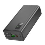 Power Bank, QC3.0 22.5W & USB C PD20W Portable Charger 50000(50K) External Battery Pack, 2 Inputs & 5 Outputs Quick Charge Phone Samsung Camera P