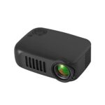 Children's Mini Portable Projector A2000 Projector Home Portable Mini Factory Direct Supply Home Theater Projector (Size : White Powder Contrast)