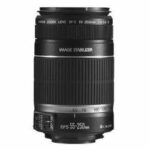 Canon EF-S 55-250mm f/4-5.6 IS Telephoto Zoom AF Lens for Selected Digital SLR (Renewed)