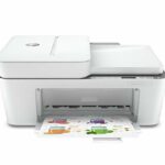 HP DeskJet Plus 4120 All-in-One Printer with Wireless Printing, Instant Ink with 3 Months Trial, White