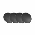 sourcing map Speaker Dust Cap 115mm/4.5" Diameter Subwoofer Paper Dome Coil Cover Caps 4 Pcs