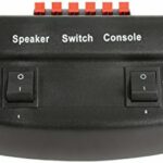 AV LINK 2 Way Loudspeaker Selector, Black