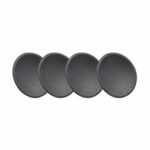 sourcing map Speaker Dust Cap 40mm/1.5" Diameter Subwoofer Paper Dome Coil Cover Caps 4 Pcs