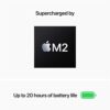 Apple 2022 MacBook Pro laptop with M2 chip: 13-inch Retina display, 8GB RAM, 256GB ​​​​​​​SSD ​​​​​​​storage, Touch Bar, backlit keyboard, FaceTi
