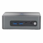 SEAFRONT Mini PC 4 Core 8 Threads 16G DDR4 512G M.2 SSD 4K WiFi 5 BT5.0 Mini Industrial Computer for I5 10310U (UK Plug)