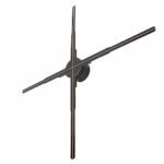 WiFi Holographic Display, 3D Hologram Fan Remote Control Support Multi Splicing Function Ultra HD PC 722 LED for Hotel