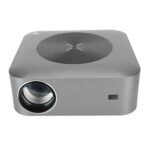 Smart Projector, Remote Control 2.4G 5G WiFi TV Projector Rich Interfaces Auto Focusing for Bar (UK Plug)