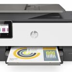 HP OfficeJet Pro 8025 All-in-One Wireless Color Printer, Smart Home Office Productivity, Instant Ink, Works with Alexa (1KR57A)
