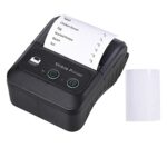 Mobile Wireless Bluetooth 4.0 58mm Thermal Printer, Portable Personal Invoice, POS Receipt Printer, Easy to Setup, Compatible with iOS, Android (