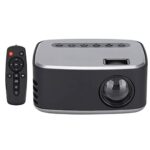 Mini Projector,Smart LED Projector,with High-Definition Multimedia Interface Audio and Video,Can Read U Disk/Mobile Hard Disk,Support HDMI/AV Inp