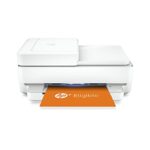 HP Envy 6430e All in One Colour Printer with 3 months of Instant Ink with HP+, 35 Page Automatic Document Feeder, White