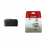 Canon PIXMA TR4650 - Multifunctional 4-in one inkjet printer with Wi-Fi and Cloud connectivity, perfect for home office & PG-545 / CL-546 Ink Bla