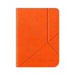 Kobo Clara 2E SleepCover Case – Coral Reef Orange | Sleep/Wake Technology | All-Round Protection | 97% Recycled Plastic | Built-In Stand | Compat