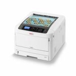 Oki C824n - Printer - colour - LED - A3-1200 x 600 dpi - up to 26 ppm (mono) / up to 26 ppm (colour) - capacity: 400 sheets - USB 2.0, Gigabit LA