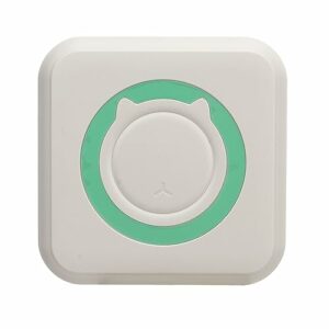 Weikeya Pocket Printing Machine, 200DPI Resolution Maximum 40mm/s Thermal Printer for Picture Photo Label