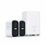 eufy security eufyCam 2C Pro 2-Cam Kit Security Camera Outdoor, Wireless Home Security Systems with 2K Resolution, 180-Day Battery Life, HomeKit