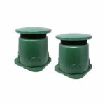 TIC GS5-5 Compact Outdoor Weather-Resistant Omnidirectional In-Ground Speakers (Pair)