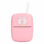 Omabeta Thermal Printer, Long Lasting 200dpi Widely Compatible Mini Printer for Office