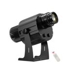 High Power HD LED GOBO Projectors, Customized Advertising Logo Spot Lighting Outdoor IP67 Waterproof Projection Lamps (Black,100W)