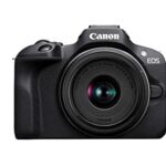 Canon EOS R100 + RF-S 18-45mm F4.5-6.3 IS STM Lens - Entry-level Mirrorless Camera designed for families to capture life long memories, paired wi