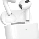 Wireless Earbuds Bluetooth, IPX7 Waterproof Wireless Earphones Touch Control, 24H Playtime with Fast Charging Case for iPhone/Airpods/Android/Sam