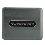 Smart Projector, Voice Remote Control Movie Projector 1080P 110-240V with WiFi for Outdoor Multimedia Education (UK Plug)