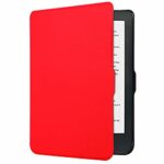 Case for Kobo Clara HD 2018 6 Inch E-Book Reader Smart Cover with Auto Sleep/Wake red red