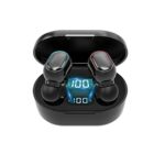 SDFSDF Bluetooth In-Ear Headphones, Wireless with HiFi Stereo Sound, 25 Hours Playtime, IPX7 Waterproof 5.0 Headphones, Touch Control, Portable C