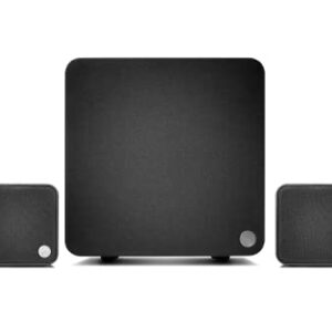 Cambridge Audio Minx S212-2.1 Speaker Package for Home or Office (Black)