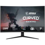 MSI G321CUV Curved 4K Gaming Monitor - 31.5 Inch, 16:9 UHD (3840 x 2160), VA, 60Hz, 4ms, 1500R, FreeSync, DisplayPort 1.2a, HDMI 2.0, Wide Color