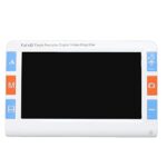 Digital Magnifying Glass, 7.0in HD Dual Camera Ergonomic Portable Electronic Video Magnifier for Reading (UK Plug)