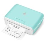 Phomemo M04S Mini Thermal Printer - Inkless Thermal Printer Portable Bluetooth Printer, 53/80/110mm Printing Width, 304dpi, Compatible with iOS&A