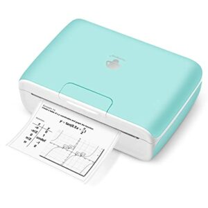 Phomemo M04S Mini Thermal Printer - Inkless Thermal Printer Portable Bluetooth Printer, 53/80/110mm Printing Width, 304dpi, Compatible with iOS&A