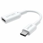 Anker USB-C to Lightning Audio Adapter (Audio Only, Does Not Support Charging, Black, White)