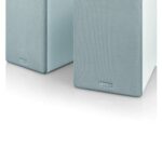 Denon SCN10 Speakers, Two-Way HiFi Speakers for TV Sound System, 2x 65W, Compatible with Receivers & Amplifiers, Elegant Design - White, SCN10WTE